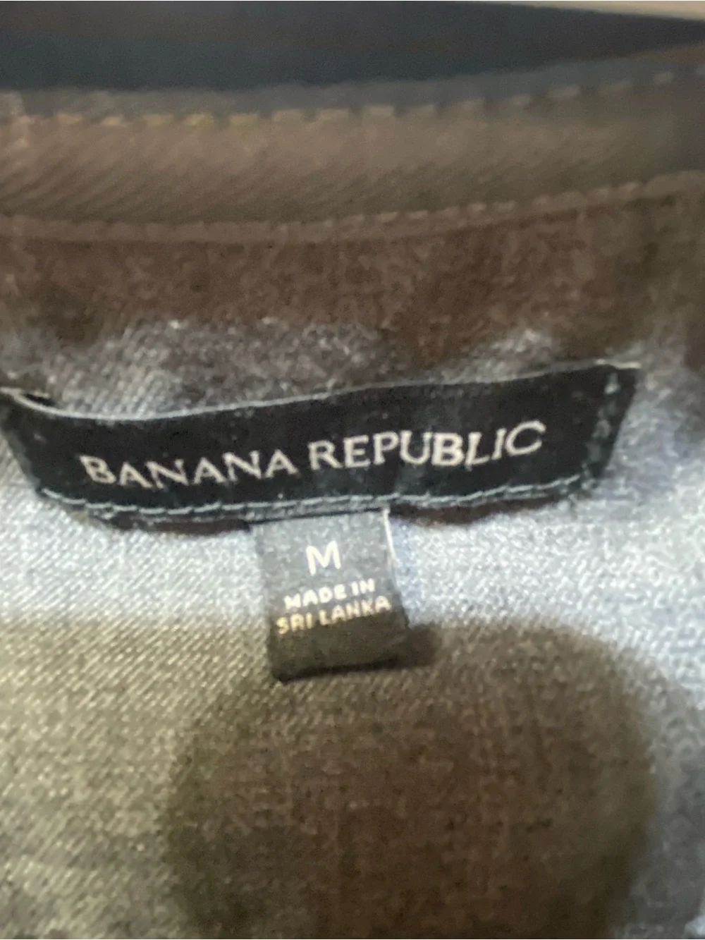 Banana Republic Men's Black Zip Henley Sweater